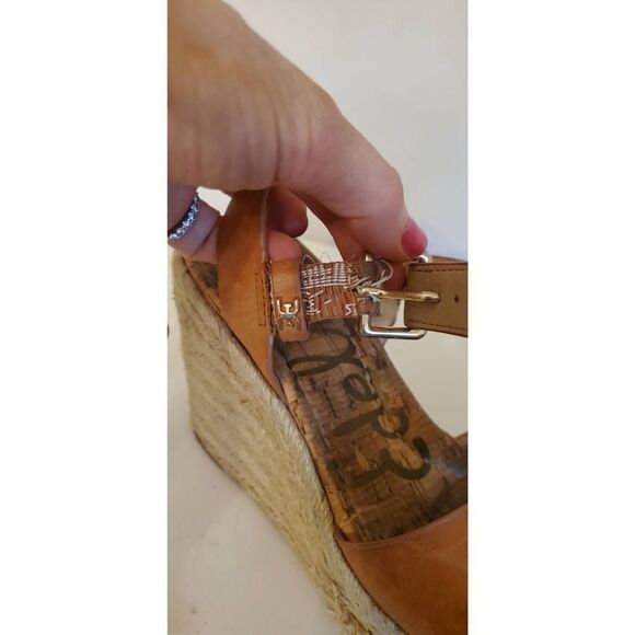 SAM EDELMAN Maura Espadrille Platform Sandals Size 7M - Picture 7 of 8